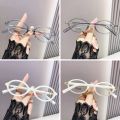 Vintage Blue Ray Blocking Anti-Blue Light Glasses Anti-UV Photochromic Sunglasses Ultralight Retro Oval Frame Computer Goggles for Men Women. 