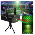 Mini Laser Projector Stage Lighting Sound Activated Laser Light For Party And Dj. 