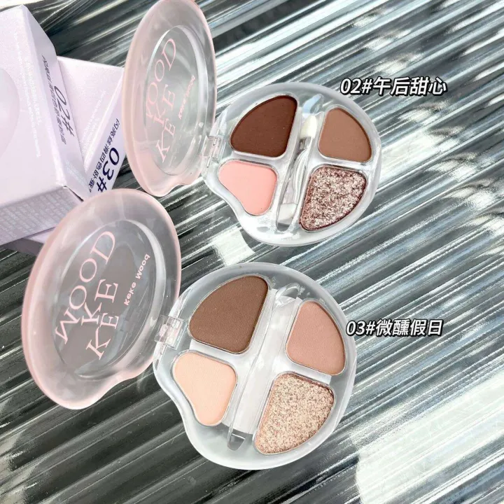 keke%20mood%20Shimmering%20Four-Color%20Aegyo-sal%20Eyeshadow%20Palette%20Contour%20Highlighter%20Pearl%20Glitter%20Down%20to%20Rouge%20Q37%20-%20Image%203