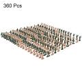 Aomeidaju Knight Action Figures 360pcs 1 72 Scale Army Men Toy Soldiers Set for War Games Kids Battle Scene Playset Toys War Game for Children. 