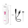 Kemei KM-290R Women Epilator Mini Rechargeable Electric Shaver Hair Remover Travel Essentials. 