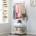 Multifunction Clothes Triangle Coat Rack Removable Bedroom Rack With Wheels | Metal Multpurpose Clothes Rack. 