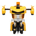 1:18 Transformer RC Car Toy - Remote Control, One-Button Transform, Realistic Engine Sound. 
