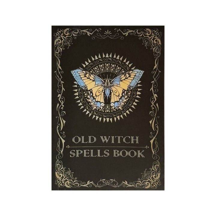 Creative Antique Paper Old Witch Spells Book Real Spells Old Witch ...
