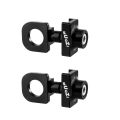 2PCS Durable Aluminum Alloy Bicycle Chain Tensioner Single Speed Easy Installation Chain Tensioner Adjuster Lightweight Stable Bike Chain Fastener Bicycle Repair. 