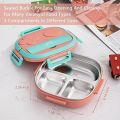 Super Excellent Quality Long Life Durable Tiffin Box For Kids - Lunch Box 3 Compartment - Lunch Box For School And College Use |. 