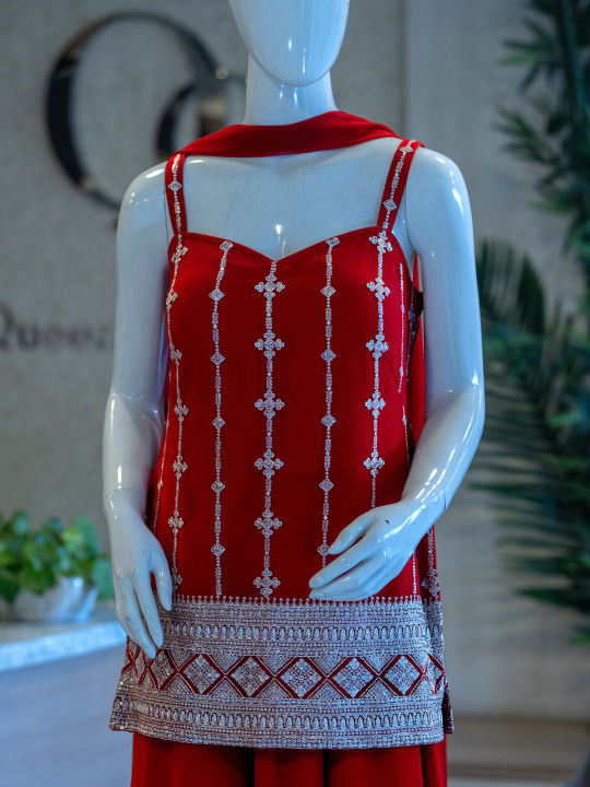 Designer%20Kurtha%20&%20Sarara%20set%20with%20Matching%20Swal%20-%20Image%202