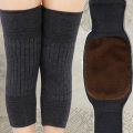 Fur Padded Short Woolen Knee Warmer Unisex. 