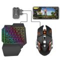 Mix Pro + 4 in 1 Mobile Game Combo Pack, Mobile Gamepad Controller, One Handed Gaming Keyboard, Mouse Converter, Adjustable Phone Stand Mix Pro+. 