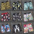 New goods Panties boxers four print men's boxer panties plus size fashion men's boxer underwear breathable men's boxer shorts men's panties boxers. 
