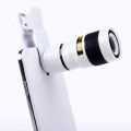 Phone Camera HD Lens Universal Clip-on 12X Zoom Cell Phone Telescope Lens. 