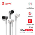 Fantech Earphone ES4 Linkbuds with 3.5mm Wired Connection. 