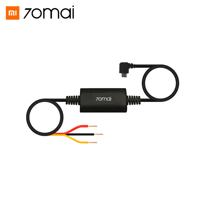 70mai Hardwire Cable Kit, 10ft Micro USB for 70mai Car Dash Cams, 12V-30V to 5V/2.4A, Low Voltage Protection, 24 Hour Parking Surveillance