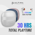 Ultima Atom 820 Earbuds With 30 Hrs Playtime | 5C Super Fast Charging | 13MM Titanium Drivers | Bluetooth 5.4 | AI ENC Noise Cancellation | Open And Connect Technology. 