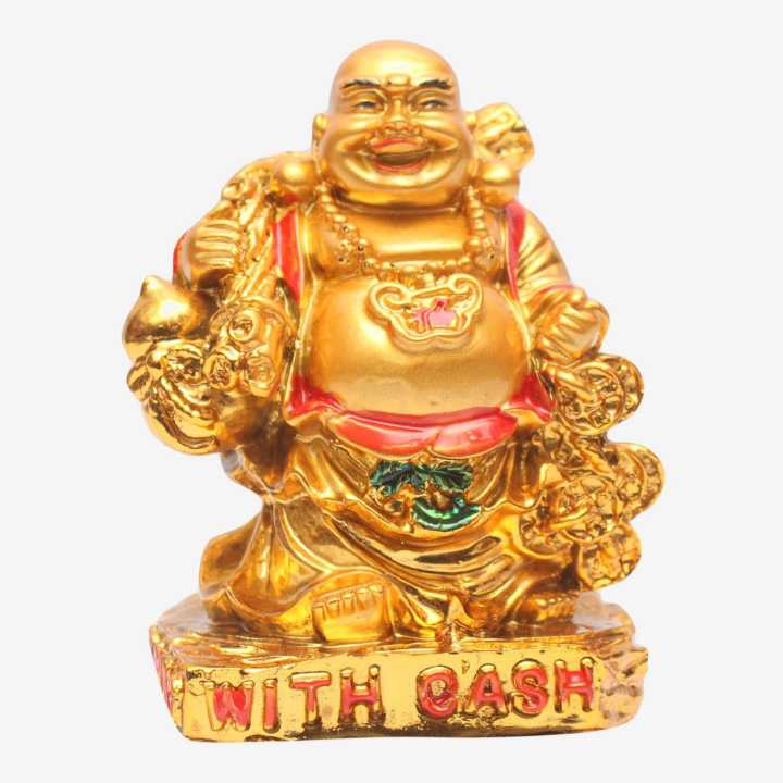 Laughing Buddha Statue 4"