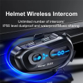 Motorcycle Helmet Headset Motorcycle Intercom with Soft+Hard Mic Helmet Bluetooth Speaker. 