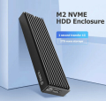 Orico M2Pv-C3 M.2 Nvme Ssd Enclosure (Not For Sata Ssd) Usb 3.1 Type C Gen 2 10Gbps External Ssd Enclosure Adapter. 