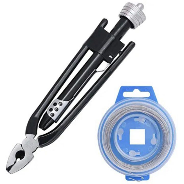 Safety Wire Pliers Set – 6" & 9" Aircraft Wire Twisting Tools, Reversible High Carbon Steel, Twist Lock Pliers For Fasteners