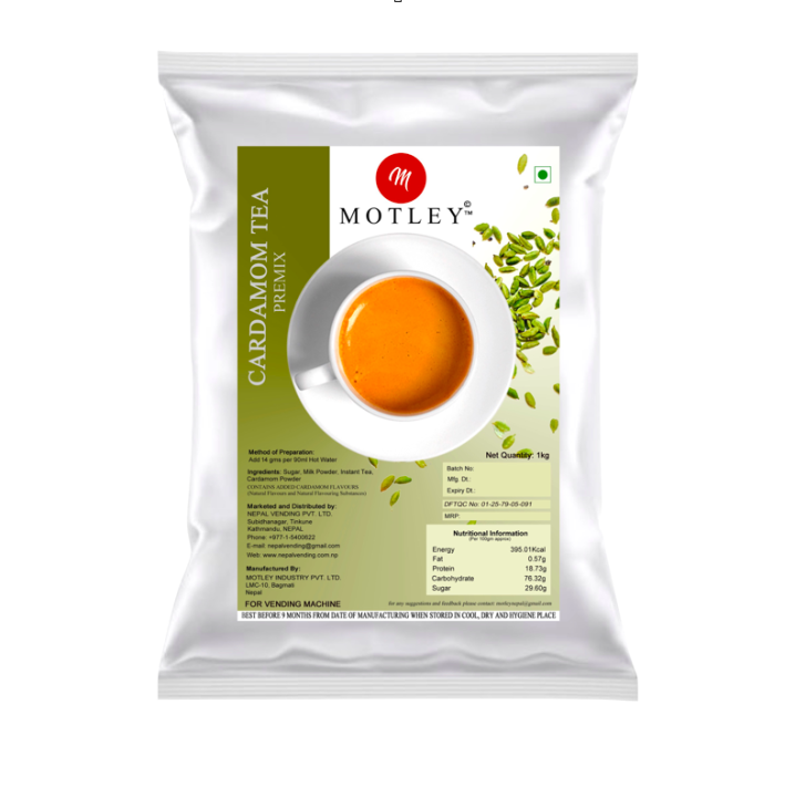Motley%20Cardamom%20Tea%20Premix%20for%20Vending%20Machine%20Low%20Sugar%201kg%20-%20Image%203