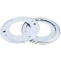 2 Pack Lazy Hardware 12 Inch, 360° Rotating Bearing Plate 5/16Inch Thick, 750Lbs Heavy Duty Swivel Base Easy Install Easy to Use. 