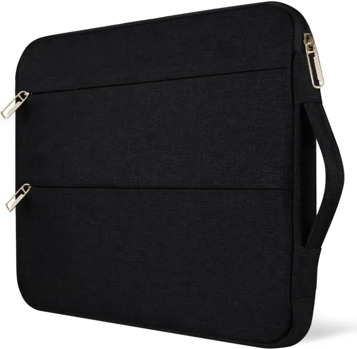 SALCKO%20Premium%20Laptop%20Bag%20Water-Resistant%20With%20Fur-Lined%20Interior%20-%20Slim%20Design,%20Fits%20All%20Laptops%2013%20Inch%20To%2015.6%20Inch,%20BLACK%20-%20Image%205