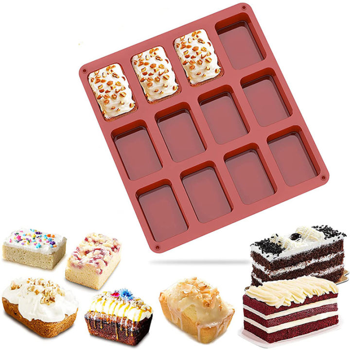 Kitchen%20accessories%2012%20Cavities%20Non-stick%20Mini%20Brownie%20Pan%20Bread%20Pan%20Silicone%20Mini%20Loaf%20baking%20pan%20JUE%20-%20Image%204