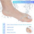 Aweisuan Hot Sale 10pcs/5Pairs Silicone Toe Cap Protector Cover Thumb Sleeve Corn Blisters Pain Relief Gel Toe Tube Bunion Correction Foot Care. 