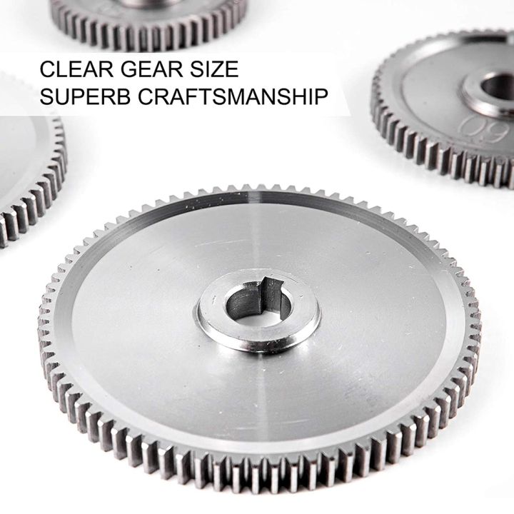NCANRUI%20Metal%20Lathe%20Gears,%20Change%20Gear%20with%20Lathe%20Belt,%20Metal%20Gear%20Set%20for%20CJ0618%20Mini%20Lathes%20&%20Milling%20Machines%20-%20Image%203