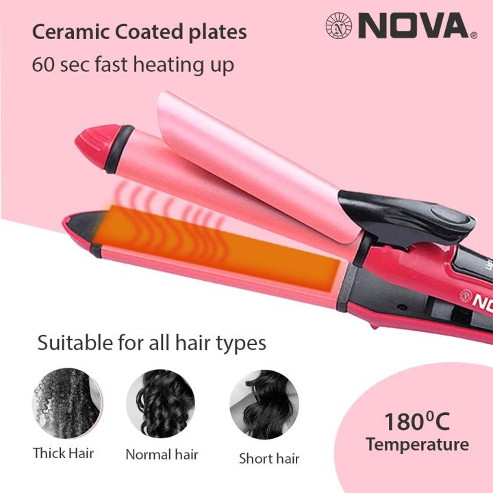 Nova%202in1%20Hair%20Beauty%20Set%20Curler%20And%20Straightener%20Nova%202in1%20Hair%20Straightener%20And%20Curler%20-%20Image%207