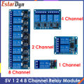 5V 1 2 4 8 Channel Relay Module With Optocoupler. Relay Output 1 2 4 8 Way Relay Module In Stock For ARDUINO. 