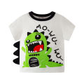 betop children's clothing korean dinosaur summer kids short sleeve t-shirt cartoon pattern boy top half. 