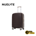 NUELITE Stansted 20 Inch Cabin Luggage | 8-Wheel Spinner Trolley Bag | TSA Lock, Anti-Theft Zippers, Expandable Hard Shell Polypropylene Suitcase. 