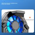 HOT New Dual Fan 600mah Rechargeable Mobile Phone Radiator Large Air Volume Back Clamped Mobile Phone Cooling Fan for IPhone Samsung. 