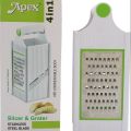 Apex Plastic Multi Purpose 4 In 1 Slicer And Grater. 