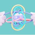 Newborn Baby Silicone Hand Grip Teether. 