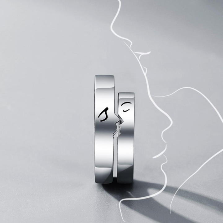 Plated%20Ring%20Couple%20Ring%20Set%20Fashionable%20Couple%20Ring%20%20Couple%20Ring%20Adjustable%20Size%20Ring%20Design%20Couple%20Ring%20Minimalist%20Design%20Ring%20Stainless%20Steel%20Ring%20Small%20Open%20Ring%20for%20Engagement%20Couple%20Ring%20Wedding%20-%20Image%208
