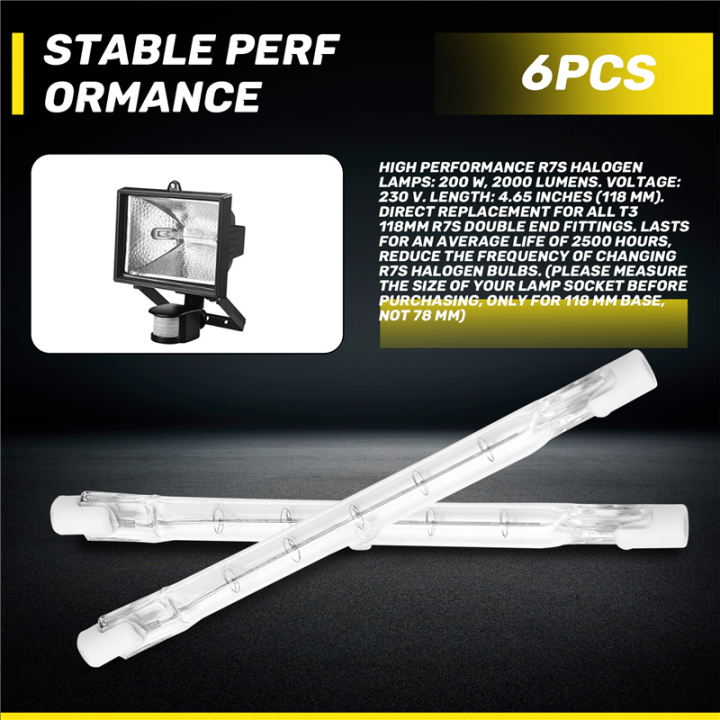 R7S%20Halogen%20Light%20Bulb%20118mm%20200W%20230V%20Halogen%20Rod%20R7S%20Halogen%20Bulb%20R7S%20Dimmable%20Halogen%20Rod%20Lamp%20Lights%206Pack%20-%20Image%206