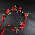 Er Xun Bride Hair Small Daisy Korean Style Inlaid Dia Hairband Handmade Flower Headband Wedding Dress Accessories. 