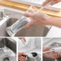 Cup Brush Labor saving 360 Degrees Rotating Bottle Scrubber Silicone Brush. 