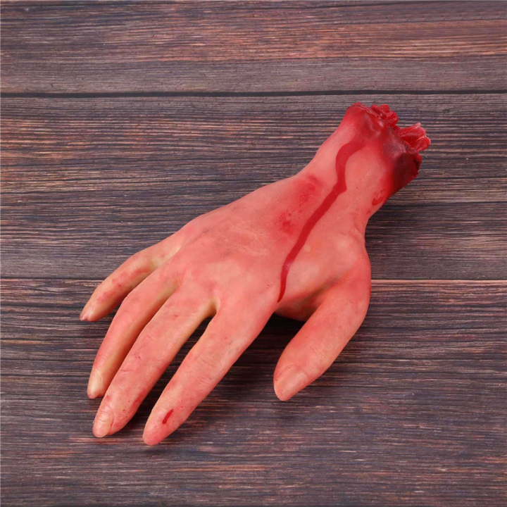 Bloody%20Horror%20Halloween%20Prop%20Fake%20Severed%20Life%20Size%20Arm%20Hand%2019%20x%2010.5cm%20-%20Image%208