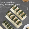 Portable Diy Sushi Maker Making Kit Rice Roller Mold For Beginners Kitchen Tool WANNA. 