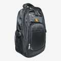 Black Cat Logo printed Black Color Fashion Bagpacks. 