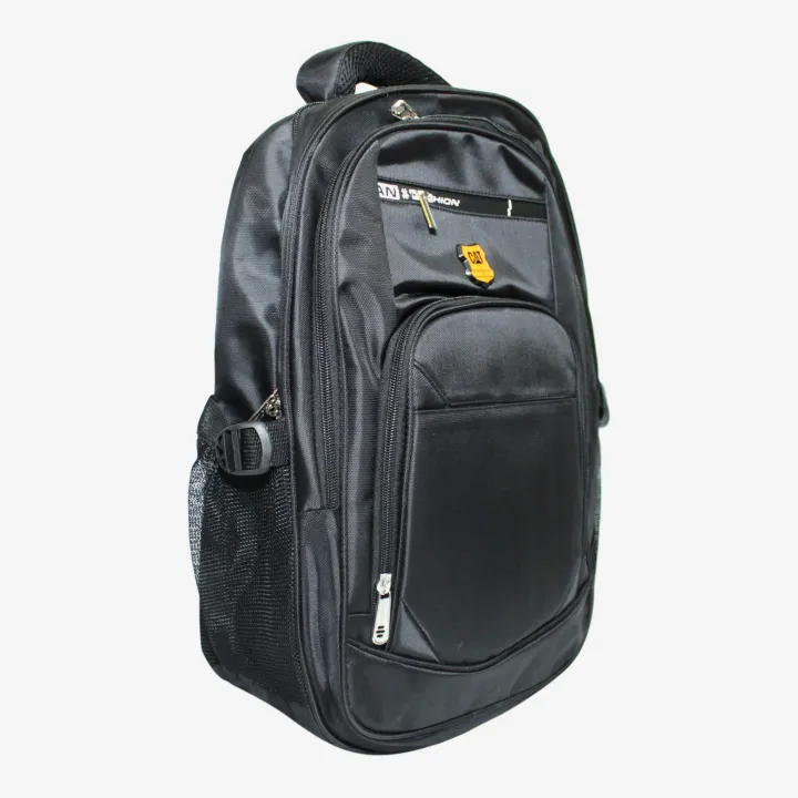 Black%20Cat%20Logo%20printed%20Black%20Color%20Fashion%20Bagpacks%20-%20Image%203