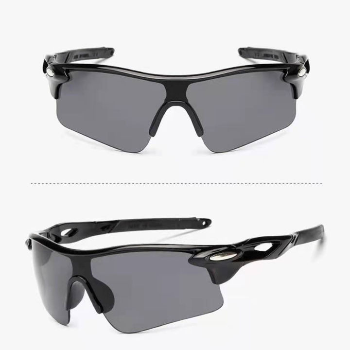 Sports%20Sunglasses%20&%20Windproof%20Bicycle%20Riding%20Sunglasses%20For%20Unisex%20%7C%20Black%20Polycarbonate%20UV%20Protection%20Outdoor%20Adventure%20Sunglasses%20-%20Image%202