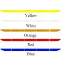 5pcs/set Rear Warning Mark Safety Universal Reflective Tape Car Sticker Warning Strip Car Reflective Sticker. 