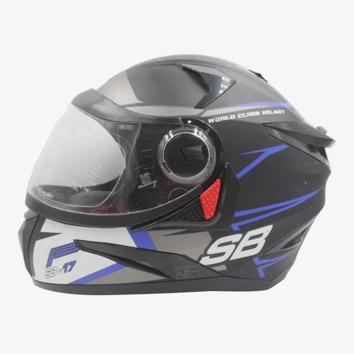Steelbird%20SB%20Helmet%20In%20Black/White/Blue%20Color%20-%20Image%204