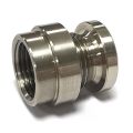 Universal O2 Sensor Stepped Mounting Boss and Plugs M18X1.5 Hex Plug Kit Stainless Steel for Cars and Trucks. 