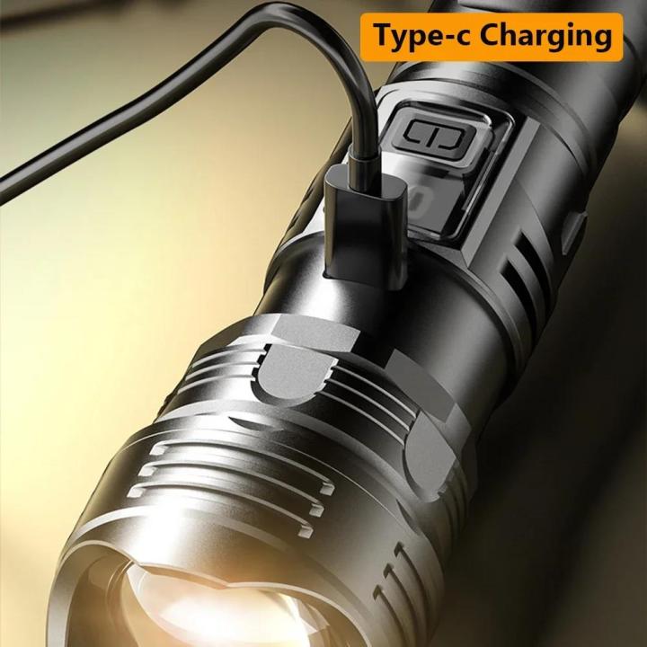 Portable%20Powerful%20Laser%20Led%20Flashlights%205000LM%20Ultra%20Bright%20Tactical%20Light%20Emergency%20Spotlights%20Telescopic%20Zoom%20Light%20Built-in%20Battery%20-%20Image%204