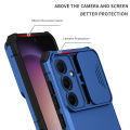 Vantime for Samsung Galaxy A35 A55 5G Case Slide Camera Cover Kickstand Hard Shockproof Armor Casing. 