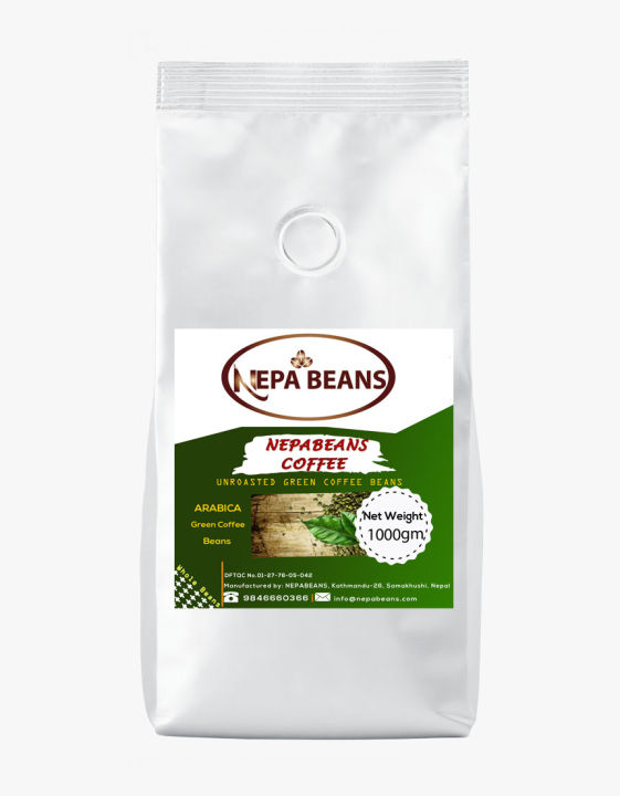 Nepabeans Green Coffee Beans 1000 gm